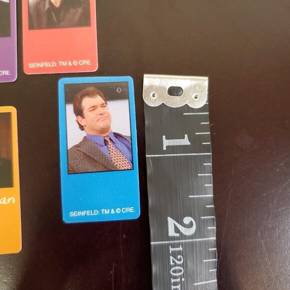 CLUE SEINFELD Game Characters/Movers Replacement Pieces NO STANDS, USED - Picture 3 of 3
